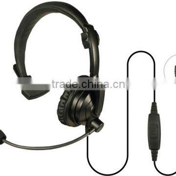 Headset for Walkie Talkie Kenwood 2 Pins K plug