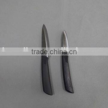 Best Quality Black Blade Ceramic Knife 3 Inch Fruit Knife and 4 Inch Paring Knife Set