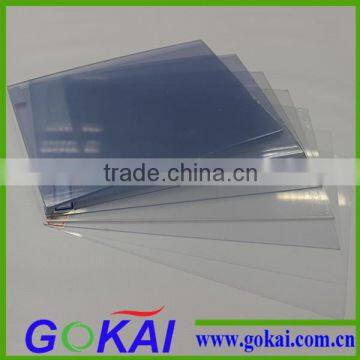 Gokai 3mm super clear transparent pvc rigid sheet