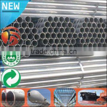 Low Price Large Stock Hot dipped Galvanized steel pipe/rectangular steel pipe tube 15mm diameter Q195
