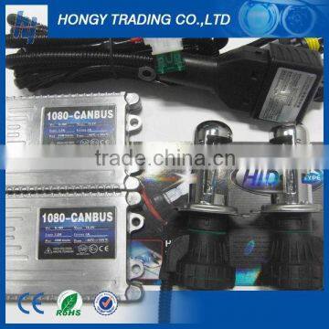 55w h4 bi xenon hid slim kit 6000k