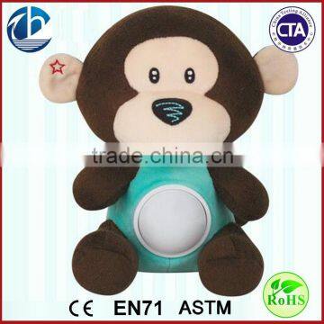 Led Light Toy Monkey / Light Toy Stuffed Animal Monkey / Plush Stuffed Night Light Monkey Toy