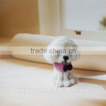 Handmade Felting Wool Material for Poodels Handmade Toy Material