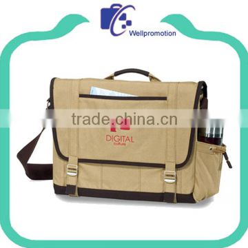 wholesale high duty laptop briefcase canvas bag for men