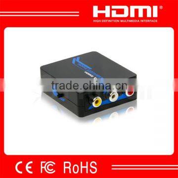 hdmi to analog converter with small size hdmi to av converter ntsc pal adjustment