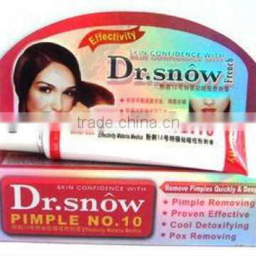 Dr. Snow Pimple No.10 pimple removal cream