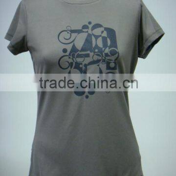 Quick dry comfortable women sportswear, wholesale custom shirts for running