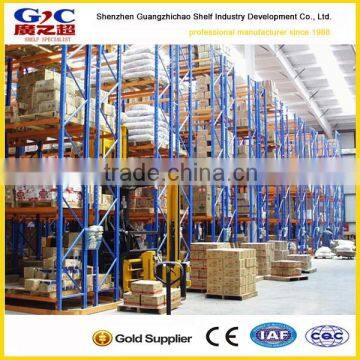 Adjustable Warehouse Very Narrow Ailse Pallet Racking