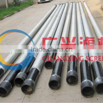 drilling base pipe screen