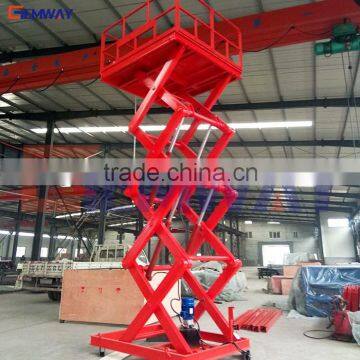 Manufacturer directly supply fixed hydraulic residential scissor lift