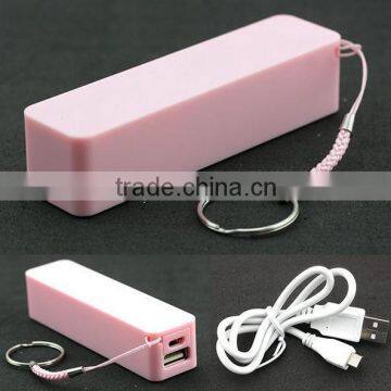 promotion gift green blue pink white black perfume power bank 2200mah