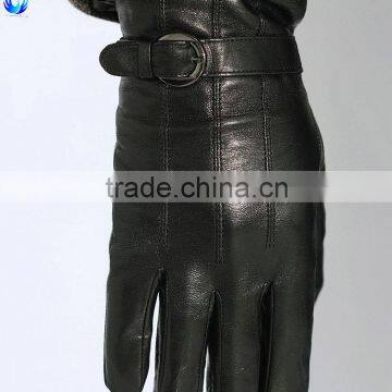 Factory Made Mens Genuine Fur Sheepskin Leather Gloves With Great Price photo-4