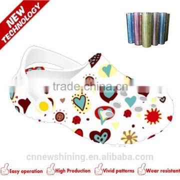 Heart Design Heat Print Film For Shoes photo-3