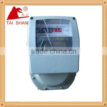 1.6 and 2.5 IC card gas meter for sale by manufacture in Taian factory