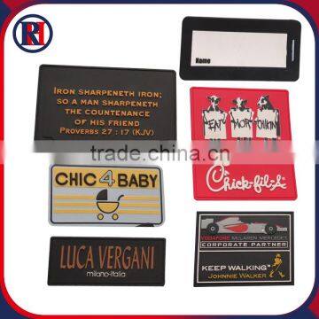 China Custom Embroidery Patch PVC Patch Slim Custom Patch