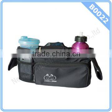 Baby Stroller Organizer Mummy Bag Bottle Holder