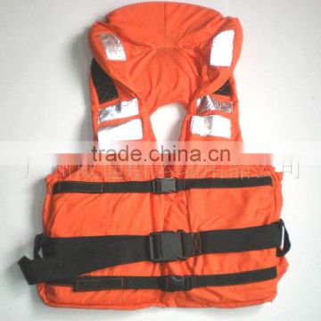 Adult Aid Kayak Boating Orange Foam Flotation Swimming Safety Life Jacket Vest