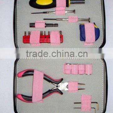 2015 New Item-23pcs Professional Pink ladies kit tool set