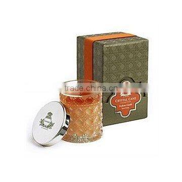 Scented Glass Jar Candle with Lid