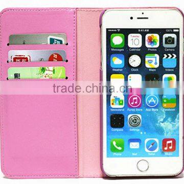 2016 Newest Design pu Leather Wallet Case for Iphone 6s/6s Plus