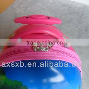 2013 ABS+PC 3 Pcs 20 24 28 Hard Shell With Lock on Sale Travel Trolley Cabin Airplane Boarding Kids Children Trolley Priting Bag photo-6