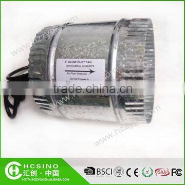 6" Inline Duct Fan 2600CFM Booster Exhaust Blower Air Cooling Vent ABS Blade photo-3