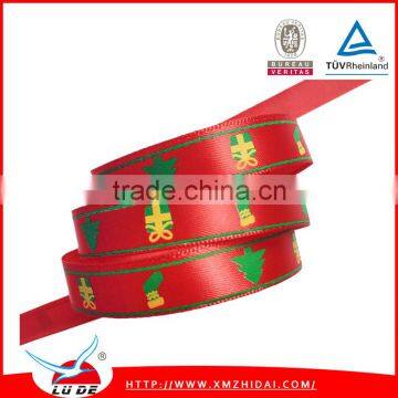 Hotselling Polyester Ribbon With Printing for Decoration, Printed Ribbon for Chrismas photo-1
