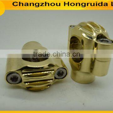 motorcycle brass handlebar risers for harley/ for harley cafe racer brass handlebar risers