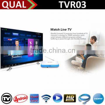 2014 quad core android 4.4 internet tv box RK3188 wifi internet tv box 1080P XBMC Remote Control 2.0M 5.0M Camera Optional B