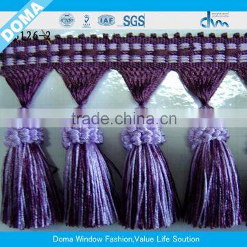 Newly designed handmade curtain tassel,trim fringe for curtain,tassel fringes for dress,curtain