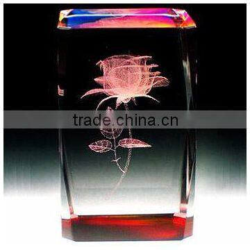 new souvenir products 2016, crystal cube, crystal crafts