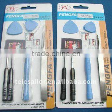 Open tool set for HTC with Screwdriver and Twezzer ,