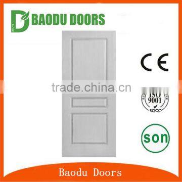 High Press Decorative veneer Laminate Wood Doors, MDF Moulded Door