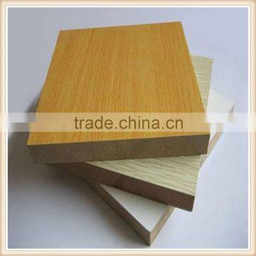 High Gloss Wood Grain UV Coated MDF Board Price /Wood Grain Melamine MDF