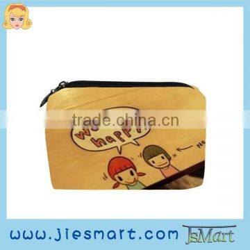 JIESMART change purse cosmetic bag S small quantity custom printing