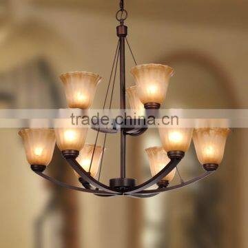 Wrought iron glass chandeliers,Wrought Iron Indoor chandeliers,Vintage chandeliers