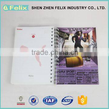 Wholesale Goods From China Spiral Notebooks With Plastic Cover