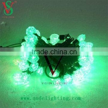 10M 220V Fairy Christmas Ornament LED Crystal String Light photo-3