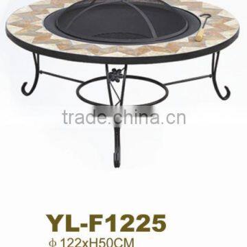 YL-F1225 Round masic outdoor fire pit furniture