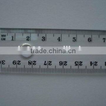School and Office Supply Transparent 12' 30cm Plastic Ruler photo-2