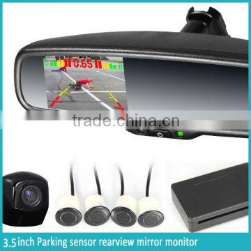 2015 Best Seller Parking Sensor Rearview Mirror Radar Detector Interior Mirror Monitor and Wireless Reverse Camera Display photo-6