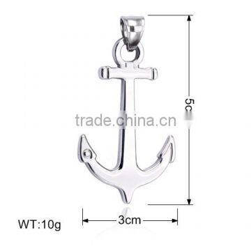 Hot Selling Cheap Price Cross Anchor Stainless Steel Jewelry Pendant Necklace photo-2