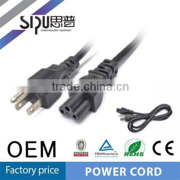 SIPU best price USA male to male ac power cord for laptop