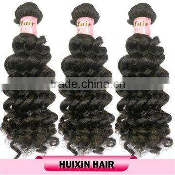 Top Grad 6A Peruvian Hair Weaves Unprocessed Peruvian Deep Body Wave Human Hair 100% Unprocessed Peruvian Virgin Hair