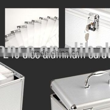 240 Disc Aluminum DJ Fight Case CD / DVD Storage Box