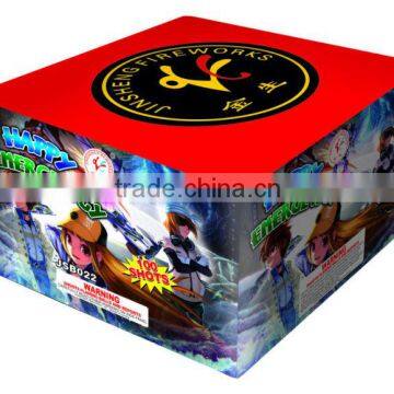 1.2" 100S Cake Fireworks(500 gram cake)