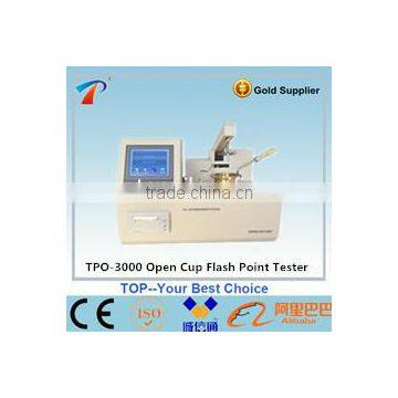 TPO-3000 automatic open cup oil flash point analyzing equipment, oil flash point tester