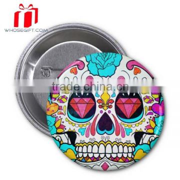 Metal Tin Badges 50mm, High Quality Custom Metal Badges