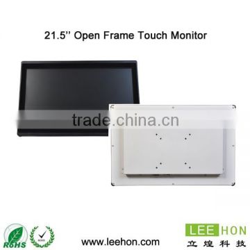 FHD 1920X1080 21.5 inch Open Frame Touch Monitor with VGA DVI-D port