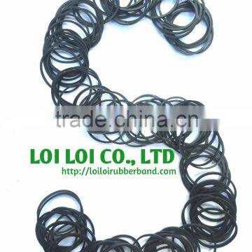 Black elastic rubber bands - Wholesale black round rubber band strong from high quality natural rubber